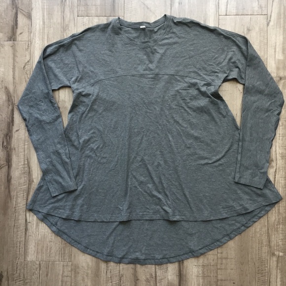 lululemon athletica Tops - Lululemon Acadia Long Sleeve Swing Top High Low